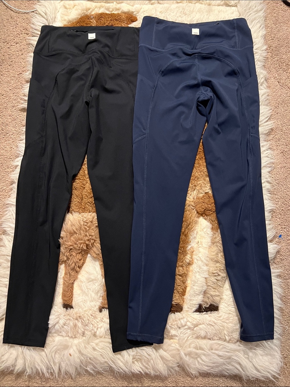 NWOT vuori  Slate High-Rise Performance Leggings x2